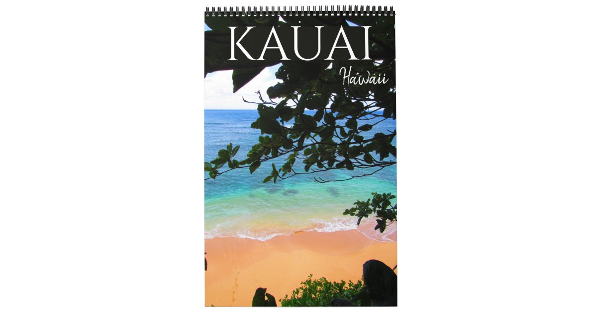 Kauai 2022 Calendar Zazzle Com