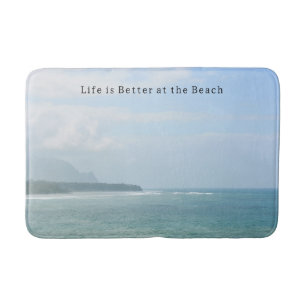 Kauai Beach Ocean Bath Mat