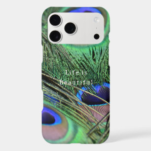 Kauai Blue Peacock Feathers (photo taken by me) iPhone 17 Pro Max Case