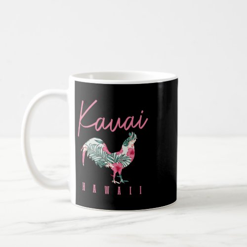Kauai Chicken Hawaii Hibiscus Hawaiian Islands Sou Coffee Mug