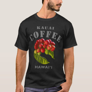 Kauai Coffee Hawaii Famous Island Modern Hawaiian T-Shirt