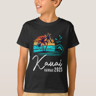 Kauai Hawaii 2025 Summer Vacation Matching Family T-Shirt