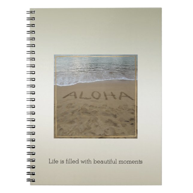 Kauai Hawaii Beach Your Photo         Notebook (Front)