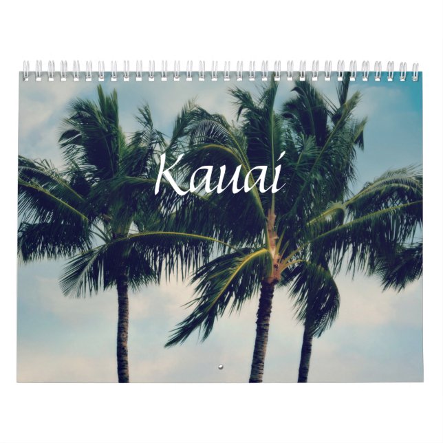 Kauai Hawaii Calendar (Cover)