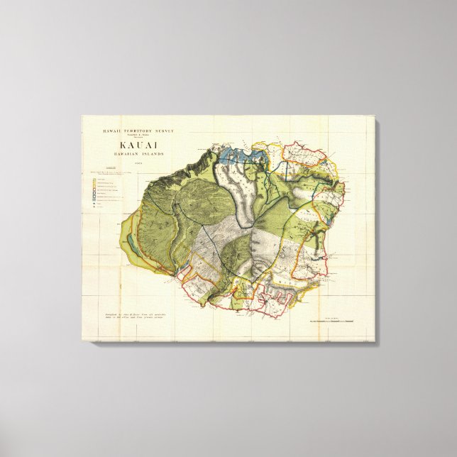 Kauai, Hawaii Canvas Print (Front)