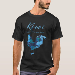 Kauai Hawaii Chicken Official Unendangered Species T-Shirt