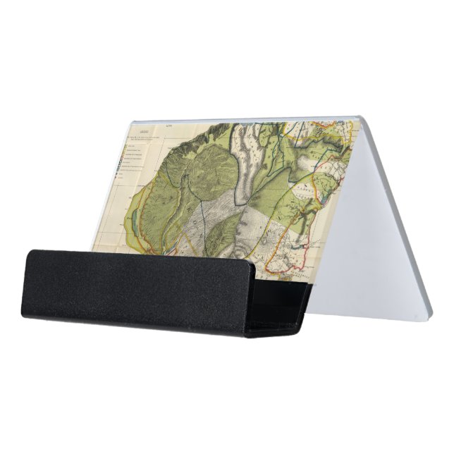 Kauai, Hawaii Desk Business Card Holder (Angled Front)