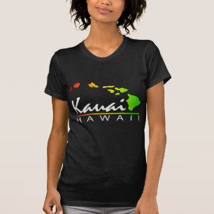 KAUAI Hawaii (Distressed Design) T-Shirt