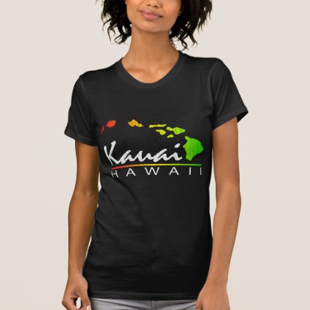 Kauai Hawaii (distressed Design) T-shirt