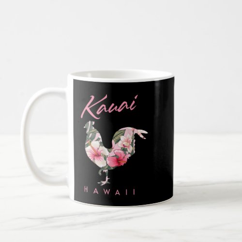 Kauai Hawaii Flower Hibiscus Chicken Lover Souveni Coffee Mug