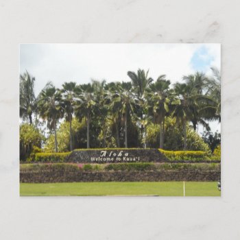 Kauai  Hawaii Postcard by seashell2 at Zazzle
