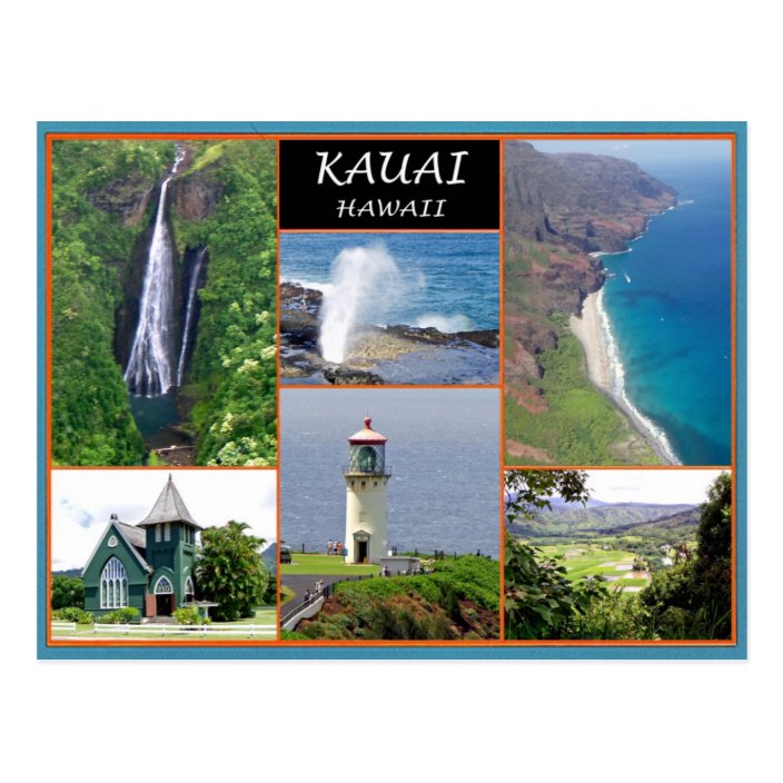 Kauai Hawaii Postcard