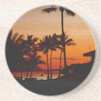 Kauai Hawaii Sandstone Coaster
