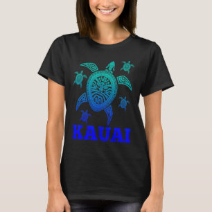 Kauai Hawaii Sea Turtle Souvenir Scuba Diving Dive T-Shirt