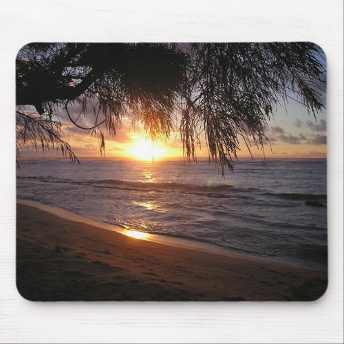 Kauai Hawaii Sunrise Mouse Pad