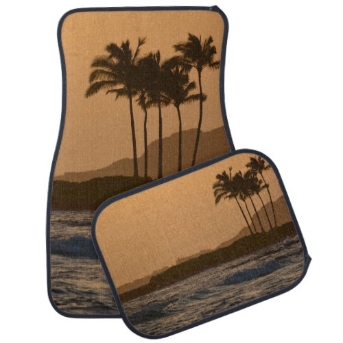 Kauai Hawaii Sunset Car Mat