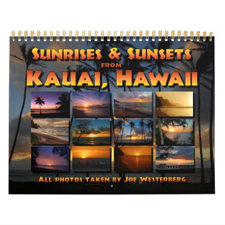 Kauai, Hawaii Sunset Sunrise Calendar