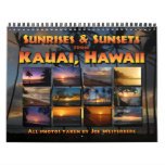 Kauai, Hawaii Sunset Sunrise Calendar at Zazzle