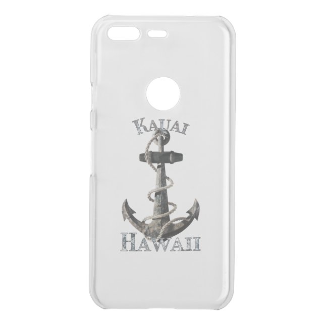 Kauai Hawaii Vacation Nautical Anchor Sailing Uncommon Google Pixel Case (Back)