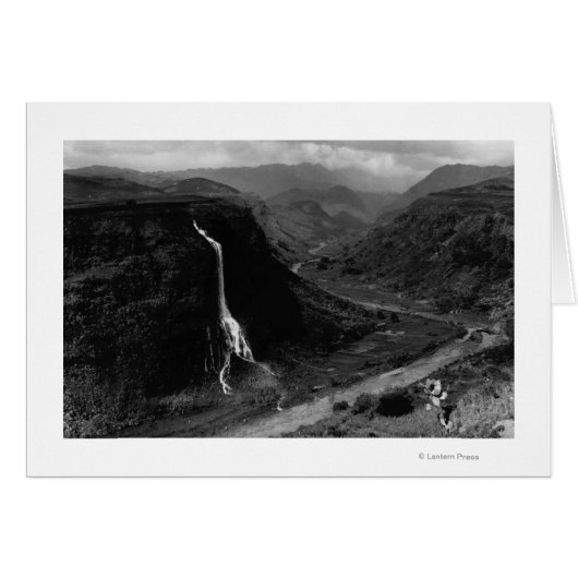 Kauai, Hawaii - View of Hanapepe Valley (Front Horizontal)