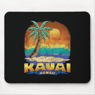 Kauai Hawaii Vintage Distressed Souvenir  Mouse Pad