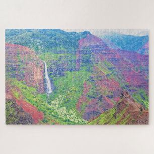 Kauai - Hawaii - Waimea Canyon - 20x30 - 1014 pcs Jigsaw Puzzle