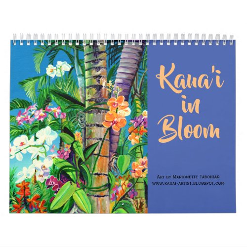 Kauai in Bloom Calendar