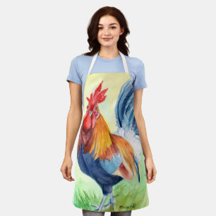 Kauai Island Rooster Kitchen Apron