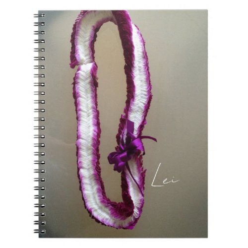 Kauai Lei Flowers (photo taken by me) Notebook