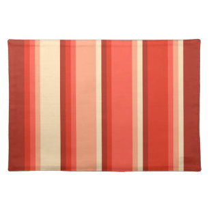 Kauai Morning Hawaiian Beach Stripe Cloth Placemat
