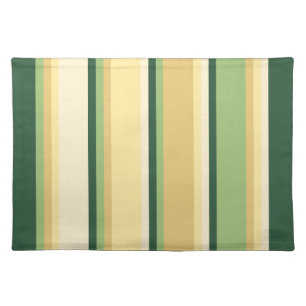Kauai Morning Hawaiian Beach Stripe Placemat