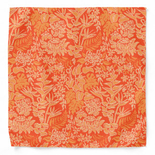 Kauai Morning Hawaiian Protea Floral Bandana