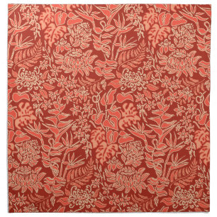 Kauai Morning Hawaiian Protea Floral Cloth Napkin