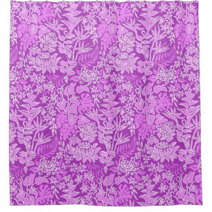 Kauai Morning Hawaiian Protea Floral Shower Curtain