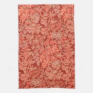 Kauai Morning Hawaiian Protea Floral Towel