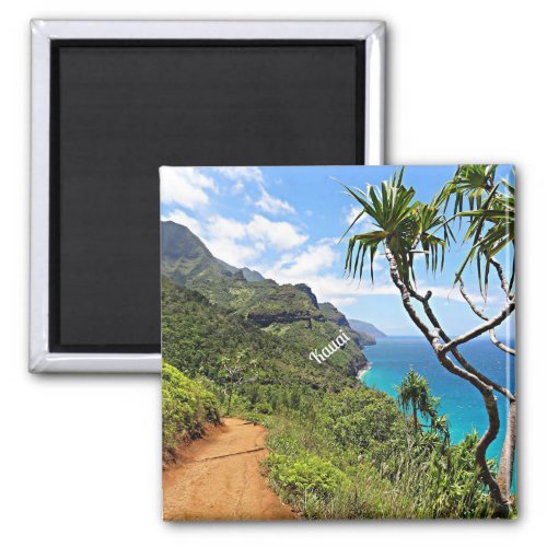 Kauai _ Na Pali Coast tropical landscape Magnet