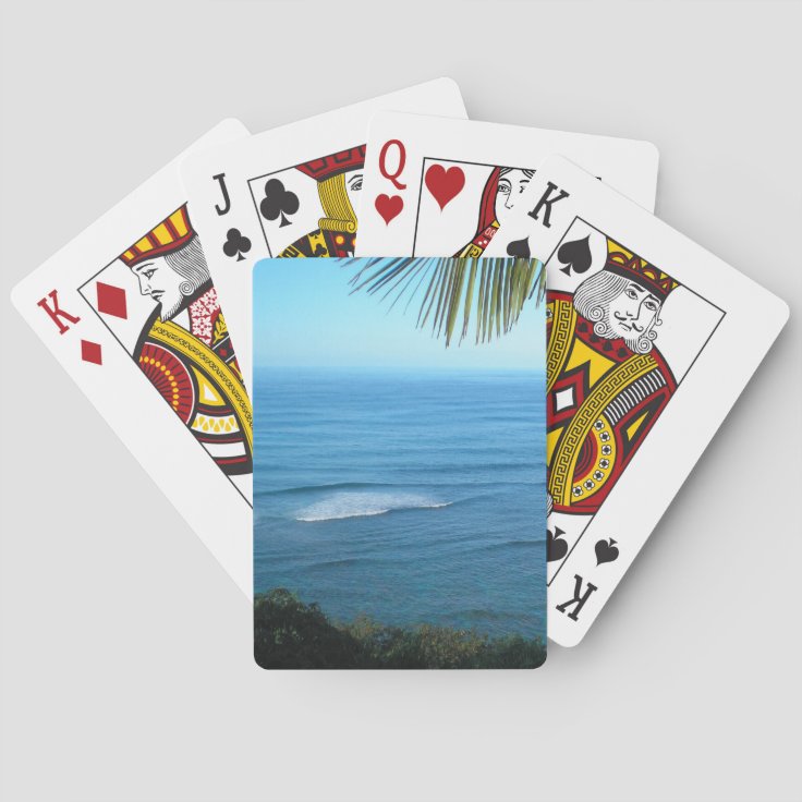 Kauai Ocean Playing Cards Zazzle