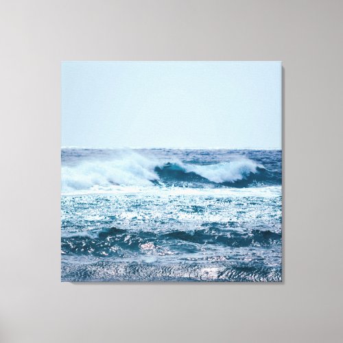 Kauai Ocean Waves Canvas Print