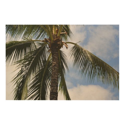 Kauai Palm Tree Wood Wall Art