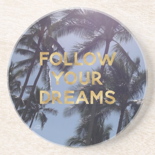 Kauai Palm Trees Dreams Coaster