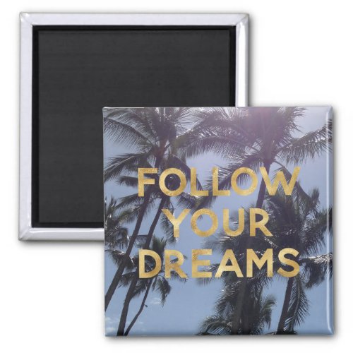 Kauai Palm Trees Dreams Magnet