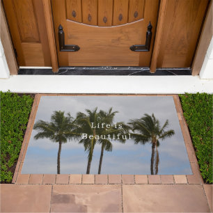 Kauai Palm Trees (photo taken by me) Doormat