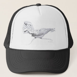 Kauai Rooster Running Trucker Hat