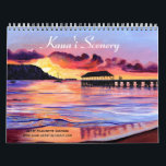 Kauai Scenery and Landscapes Calendar<br><div class="desc">Enjoy Marionette's latest Kauai landscapes and seascapes all twelve months long!</div>