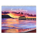 Kauai Scenery and Landscapes Calendar