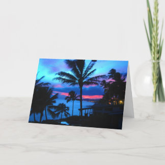 Kauai Sunset Card