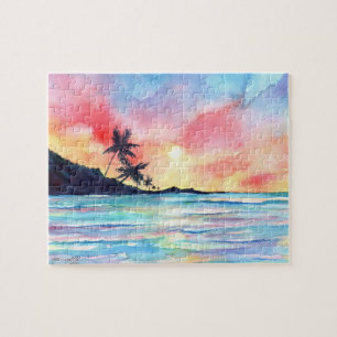 Kauai Sunset game Jigsaw Puzzle