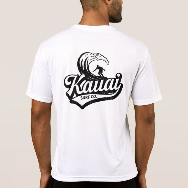 Kauai Surf Co. Surf Tee (Back)