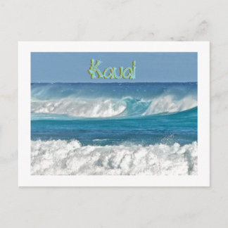 KAUAI WAVES POSTCARD