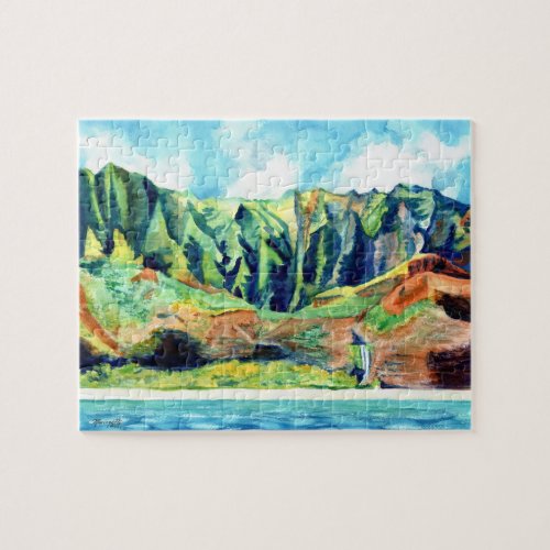 Kauais Na Pali Coast Jigsaw Puzzle